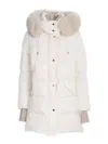 Moorer Parka Down Jacket In Neutral