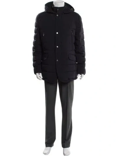 Pre-owned Moorer Parka W/ Tags In Blue