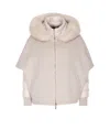 Moorer Pegaso Down Jacket In Neutral