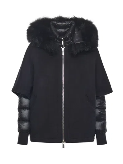 Moorer Pegaso Jacket - Cwr In Black