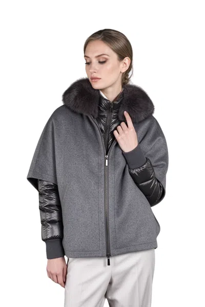 Moorer Pegaso-cwr Jacket Dark Grey