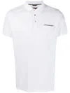 Moorer Peschici-jtp Cotton Polo Shirt In White