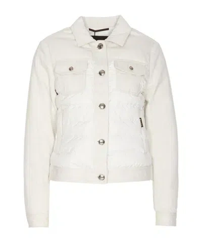 Moorer Petunia Padded Jacket In White