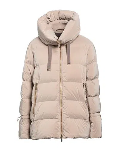 Moorer Coats & Jackets - Puffers In Beige