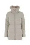 Moorer Down Puffer Jacket In Gray
