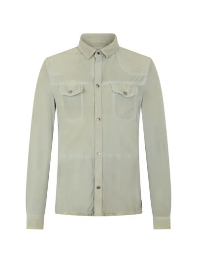 Moorer Pocket Jacket In Green