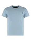 Moorer Pocket Short-sleeved T-shirt In Blue