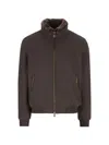 Moorer Pocket Zip-up Jacket In Multi