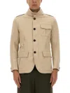 Moorer Port-sac Military-style Button-up Jacket