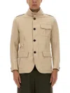 Moorer Port-sac Military-style Button-up Jacket