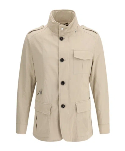 MOORER MOORER PORTO BUTTONED JACKET