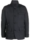 Moorer Porto Lightweight Jacket In Blau