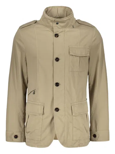 Moorer Portosec Shirt Jacket In Neutral