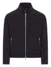 Moorer Filippo-kn Padded Jacket In Technical Fabric In Black