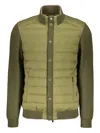 Moorer Quilted-design Jacket In Green