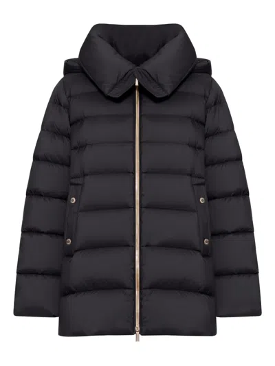 MOORER QUILTED HOODED JACKET
