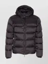 Moorer Asphalt Brett Down Jacket With Zip Closure In Black