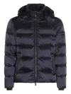 Moorer Hooded Quilted Down Jackets With Side Pockets