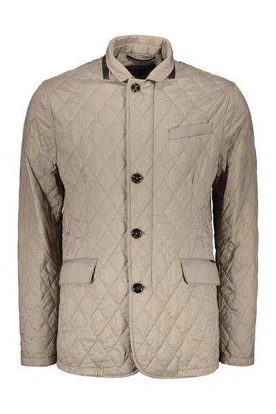 Moorer Quilted Jacket In Turtledove