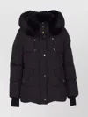 Moorer Quilted Jacket With Removable Fur Hood