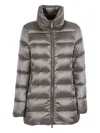 Moorer Beige Dorado Down Jacket In Gray