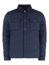 Moorer Quilted Shirt-collar Jacket In Multi