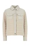 Moorer Esper Jacket In Beige O Tan