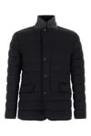 Moorer Midnight Blue Nylon Blend Zayn Down Jacket In Blue