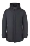 Moorer Raffaello Waterproof Jacket In Blue