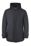 Moorer Raffaello Waterproof Jacket In Blue