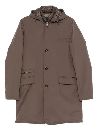Moorer Redon Coat In Brown