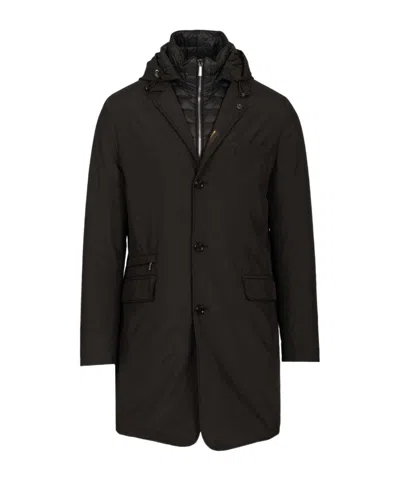 MOORER REDON-SKT BUTTON-UP HOODED JACKET
