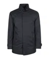 Moorer Man Puffer Midnight Blue Size 42 Polyester In Black