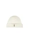 Moorer Ribbed Cashmere Beanie In Neutral