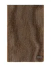 Moorer Hobart Wool And Cashemre Scarf In Brown