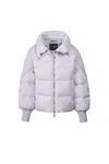 Moorer Ripoli-os Puffer Jacket In Gray