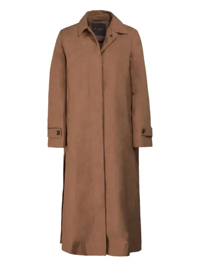 Moorer Rixta-wfc Coat In Brown