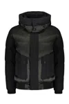 Moorer Roberto-shk Techno Fabric Down Jacket In Green