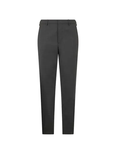 Moorer Romeo Tailored Trousers In Gray