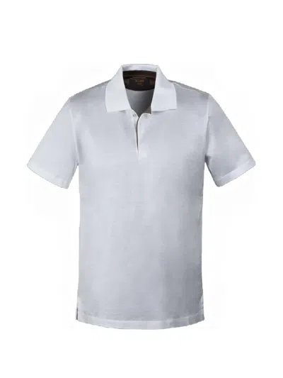 Moorer Ronald Polo Shirt In Gray