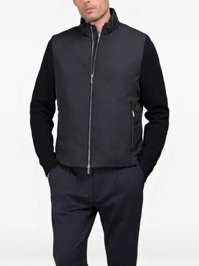 Moorer Salmon Lightweight Jacket In Blue