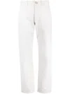 Moorer Sansa-214 Straight-leg Jeans In Neutrals