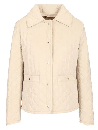 Moorer Shaira-osq Padded Down Jacket In White