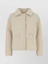 Moorer Shaira Quilted Jacket Collared Neck