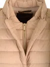 Moorer Short Down Jacket Coats Brown In Brown