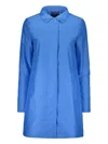 Moorer Silene-da6 Techno Fabric Jacket In Blau