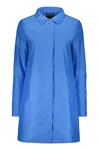 Moorer Silene-da6 Techno Fabric Jacket In Blue