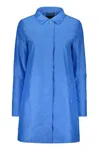 Moorer Silene-da6 Techno Fabric Jacket In Blue