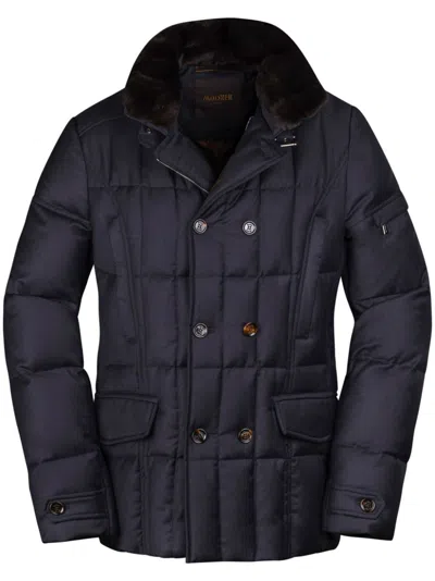 Moorer Siro Jacket In Blau