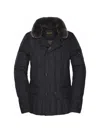 Moorer Siro Quilted Jacket In Blue